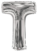 Letter T Silver 34″ – (Single Pack). 15249-34 - FestiUSA