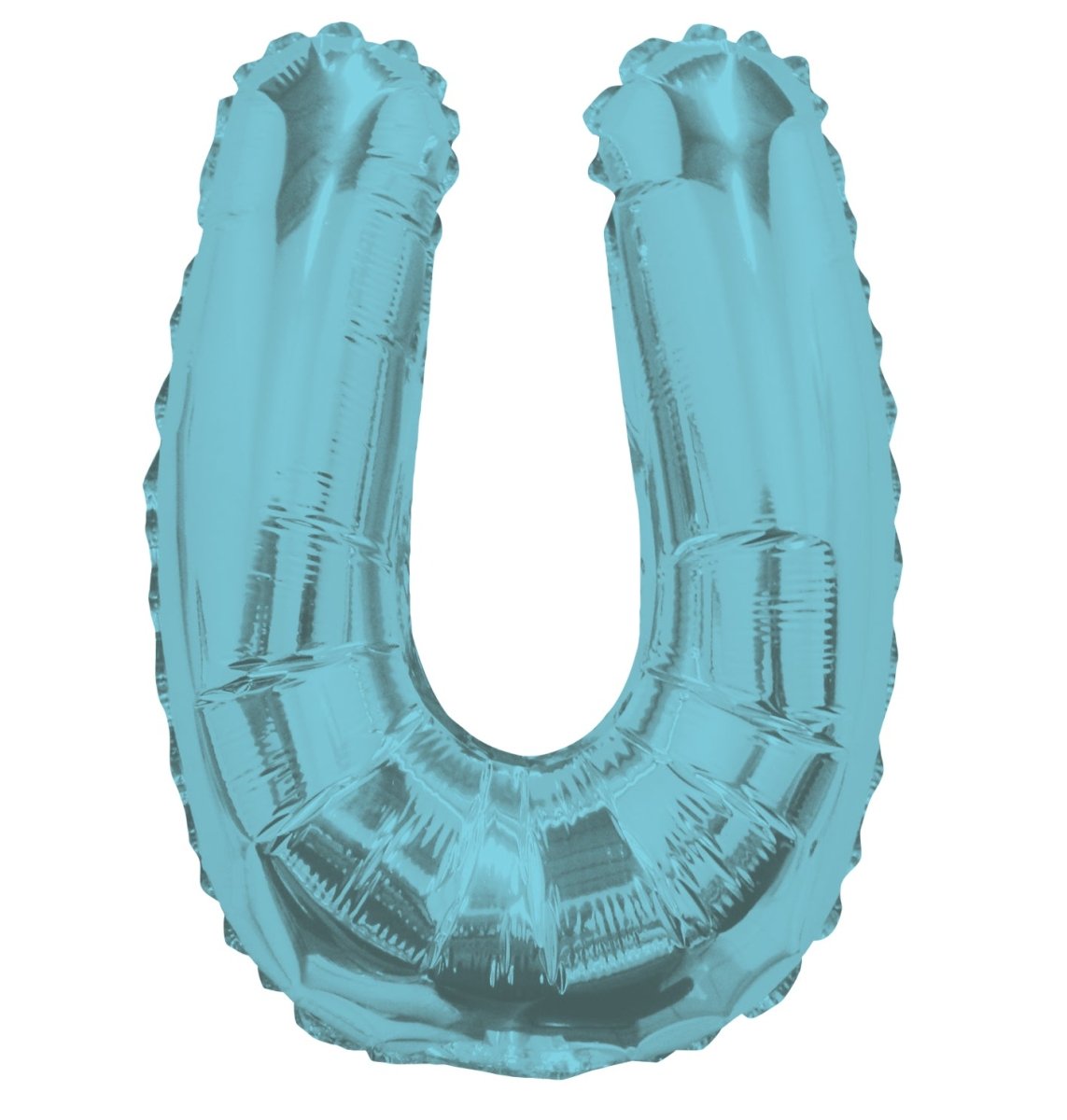 Letter U Light Blue 14" - (Single Pack). 34842-14 - FestiUSA