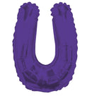 Letter U Purple 14" - (Single Pack). 34792-14 - FestiUSA