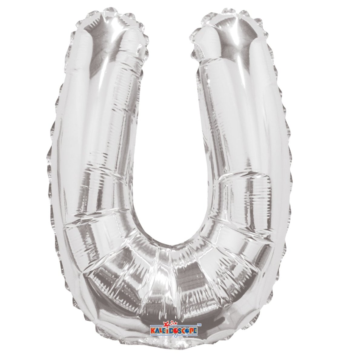 Letter U Silver 14" - (Single Pack). 34914-14 - FestiUSA