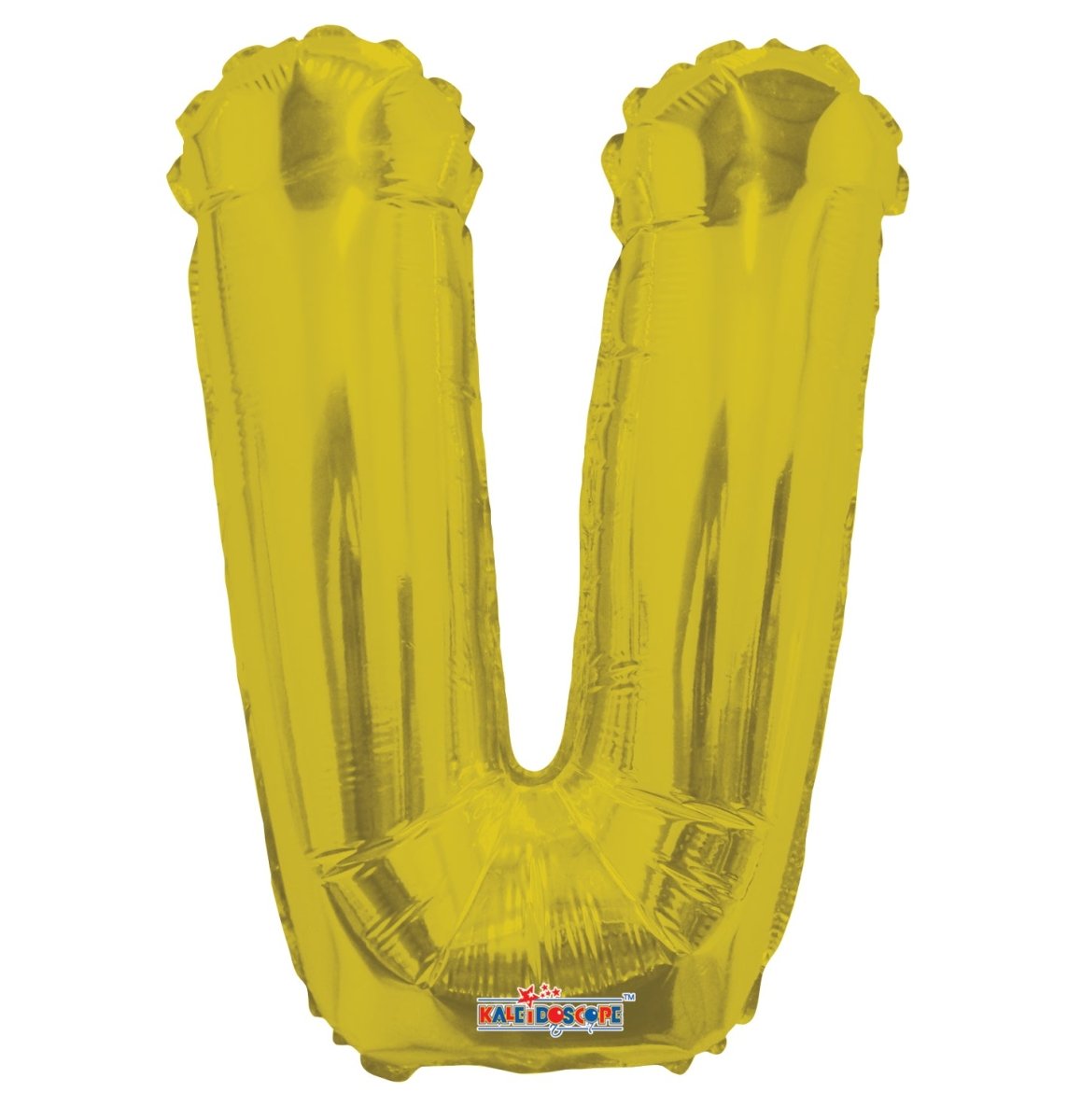 Letter V Gold 14" - (Single Pack). 35090-14 - FestiUSA