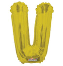 Letter V Gold 14" - (Single Pack). 35090-14 - FestiUSA