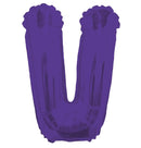 Letter V Purple 14" - (Single Pack). 34793-14 - FestiUSA
