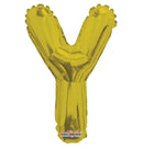 Letter Y Gold 14" - (Single Pack). 35093-14 - FestiUSA