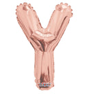 Letter Y Rose Gold 14" - (Single Pack). 15674-14 - FestiUSA
