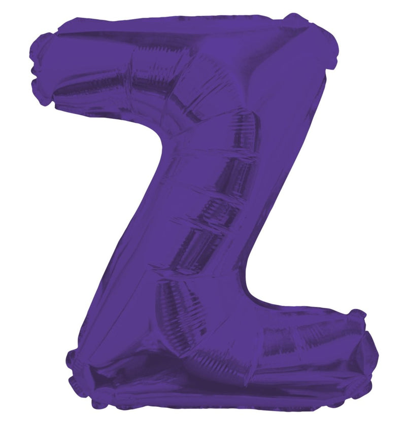 Letter Z Purple 14" - (Single Pack). 34796-14 - FestiUSA
