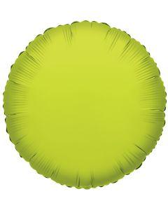 Lime Green Mylar Round 18" Foil 34053-18S - FestiUSA