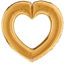 Linking Heart Gold 32" - (Single Pack). 25085 - FestiUSA