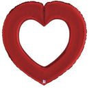 Linking Heart Red 32" - (Single Pack). 25084 - FestiUSA