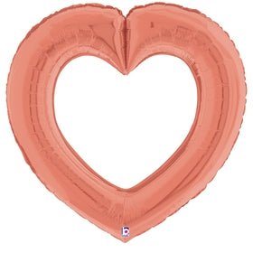 Linking Heart Rose Gold 32" - (Single Pack). 25087 - FestiUSA