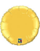 Metallic Gold Mylar Round 18" Foil. 17424-18 - FestiUSA
