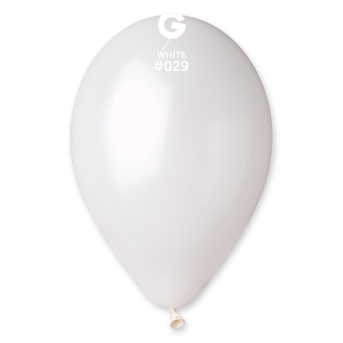 Metallic White GM110-029 12'' - FestiUSA
