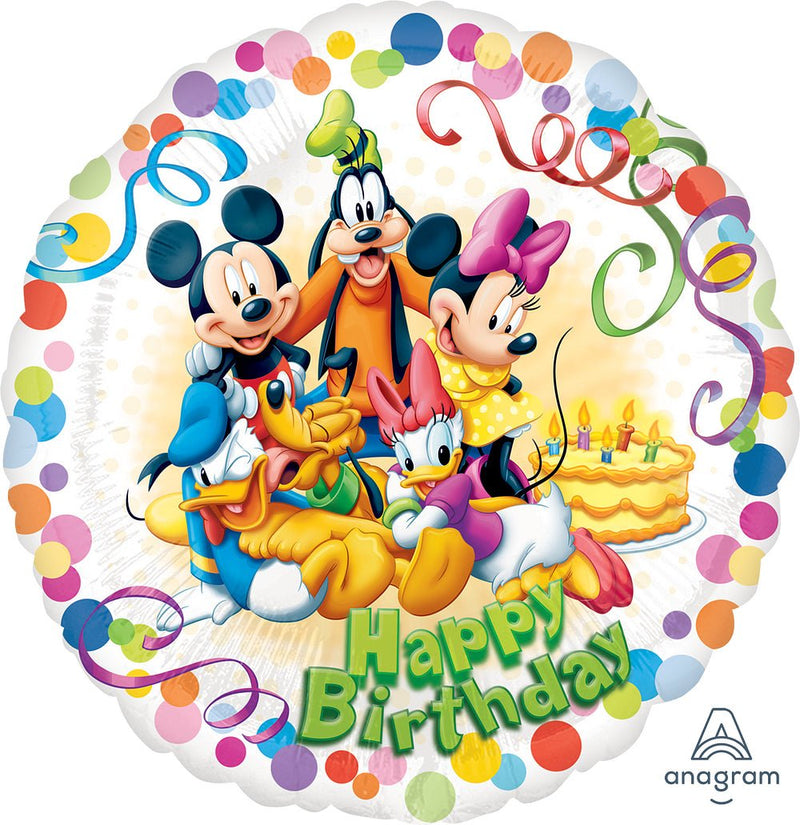 Mickey & Friends Party 17" - (Single Pack). 2900701 - FestiUSA