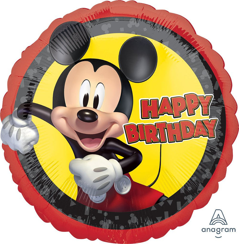 Mickey Mouse Forever Birthday 17" - (Single Pack). 4189201 - FestiUSA