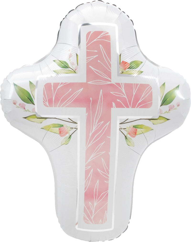 My First Communion Pink 23" x 28” - ( Single Pack). 4450901 - FestiUSA