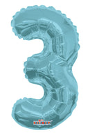 Number 3 Light Blue - 14" in. (Flat) 35040-14 - FestiUSA