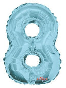 Number 8 Light Blue - 14" in. 35045-14 - FestiUSA