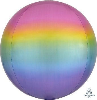 Ombré Orbz Pastel 15" - (Single Pack). 4055401 - FestiUSA