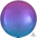 Ombré Orbz Pink & Blue 15" - (Single Pack). 3984501 - FestiUSA
