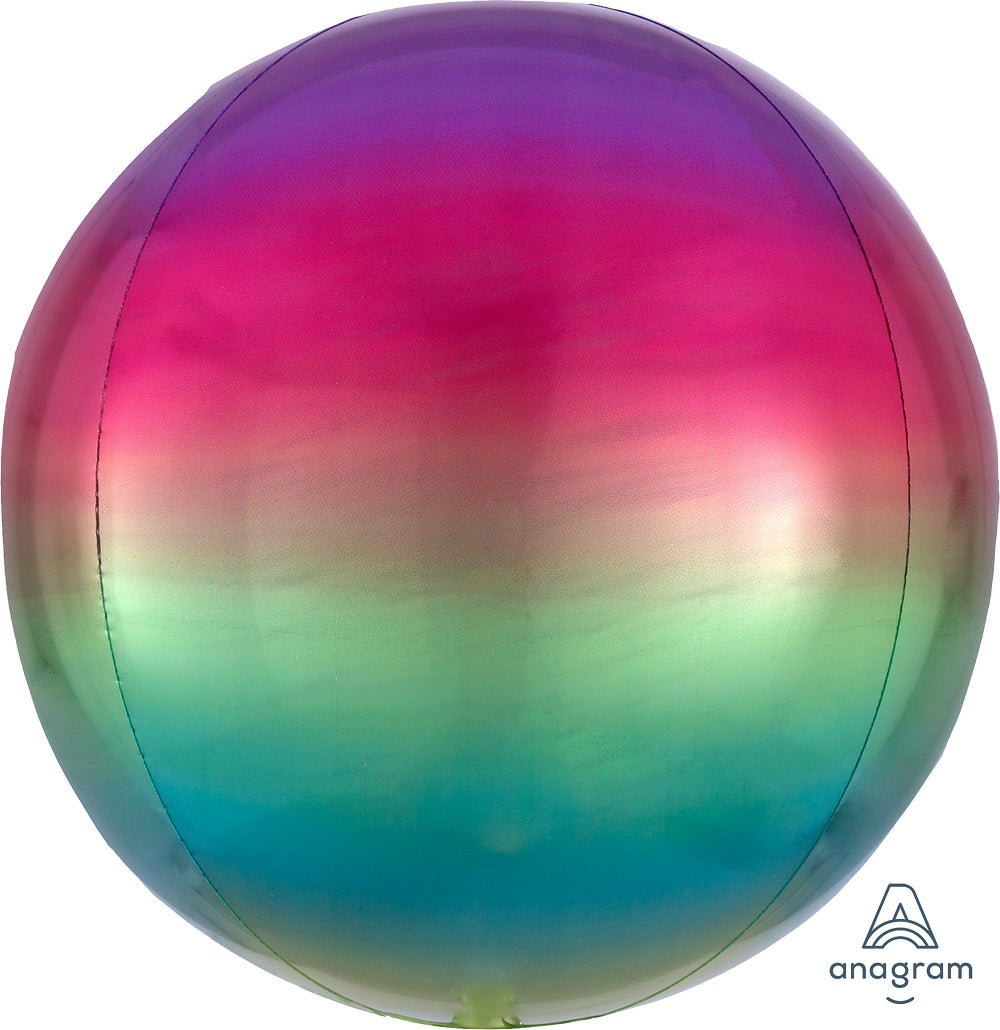 Ombré Orbz Rainbow 15" - (Single Pack). 3985001 - FestiUSA