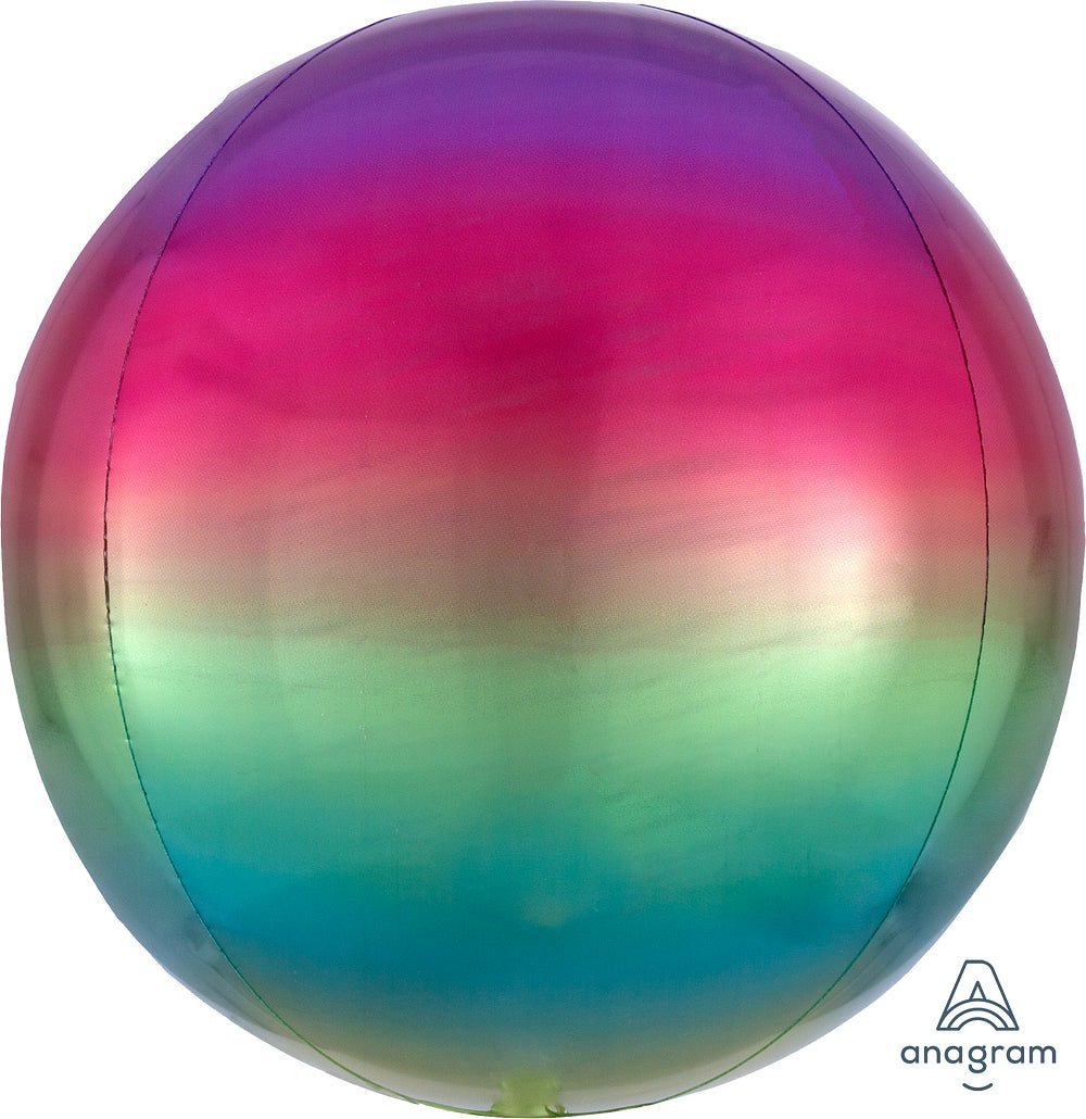 Ombré Orbz Rainbow 15" - (Single Pack). 3985001 - FestiUSA