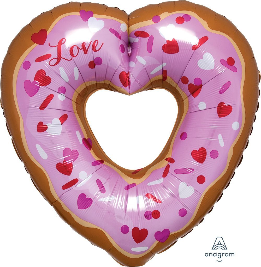 Open Heart Donut 25" x 26" - (Single Pack). 3871601 - FestiUSA