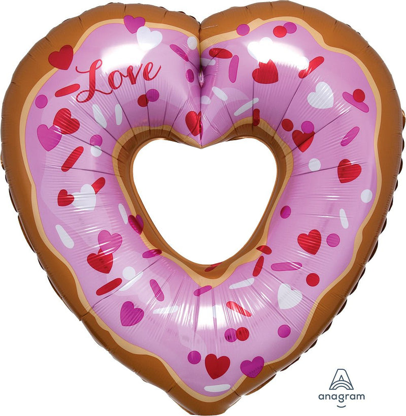 Open Heart Donut 25" x 26" - (Single Pack). 3871601 - FestiUSA