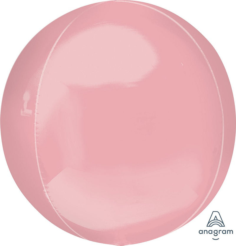 Orbz Jumbo Pastel Pink 21". 4079899 - FestiUSA