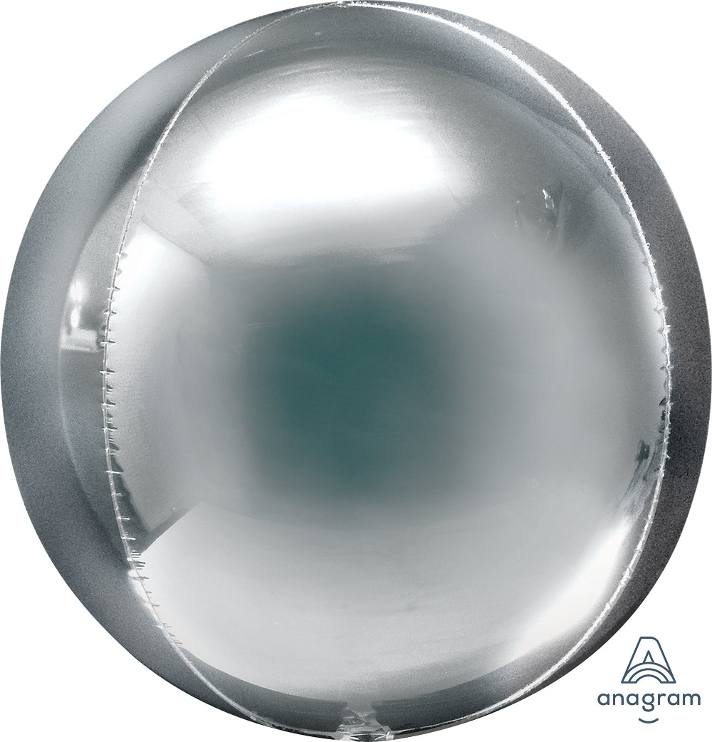 Orbz Jumbo Silver 21". 3910199 - FestiUSA