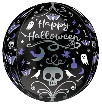 Orbz Moonlight Halloween 15" - (Single Pack). 4316401 - FestiUSA