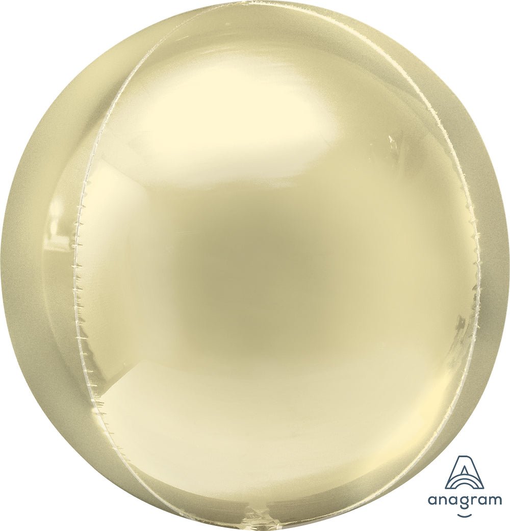 Orbz Pastel Yellow 15" - (Single Pack). 4030401 - FestiUSA