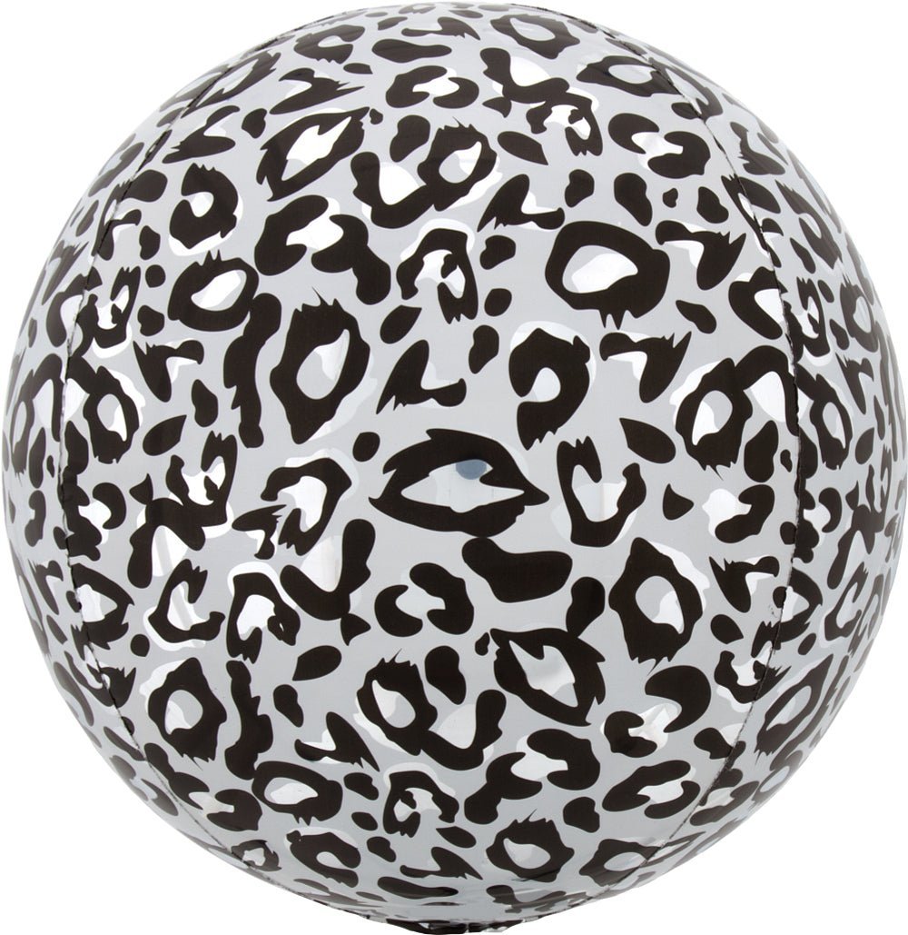 Orbz Snow Leopard Animalz 15" - (Single Pack). 4241301 - FestiUSA