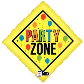 Party Zone Sign 18" 36717 (Single Pack) - FestiUSA