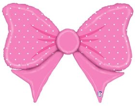 Pink Bow 43" - (Single Pack). 35875 - FestiUSA