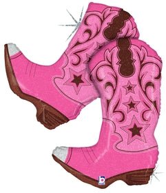 Pink Dancing Boots 36" 35565 (Single Pack) - FestiUSA