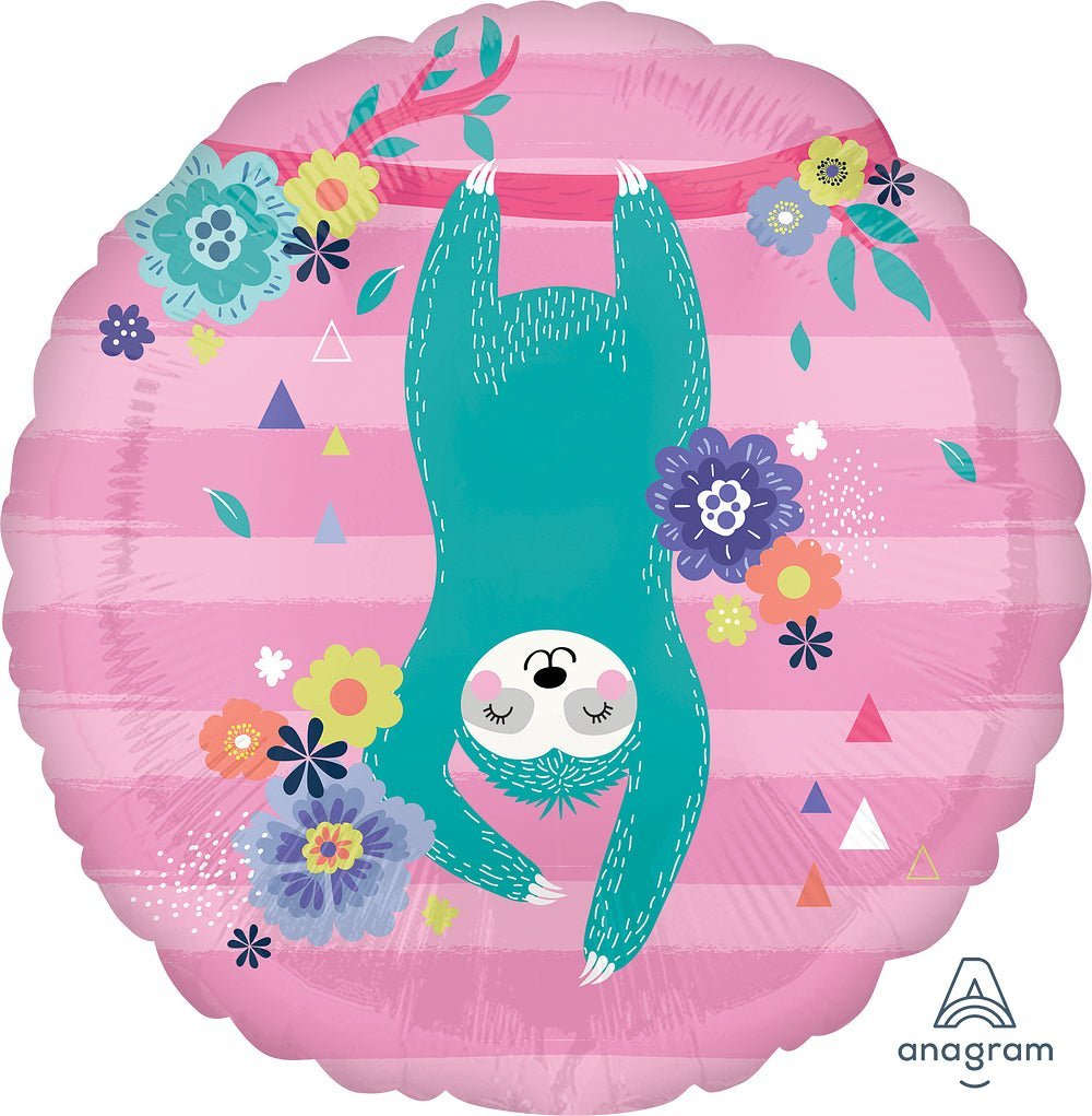 Pink Sloth 17" - (Flat). 4066402 - FestiUSA