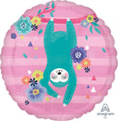 Pink Sloth 17" - (Flat). 4066402 - FestiUSA