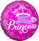 Princess Crown/Gem HBD 17" - (Single Pack). 3455801 - FestiUSA