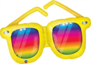 Rainbow Striped Sunglasses 42" - (Flat). 82614 - FestiUSA