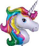 Rainbow Unicorn 33" - (Single Pack). 3129901 - FestiUSA