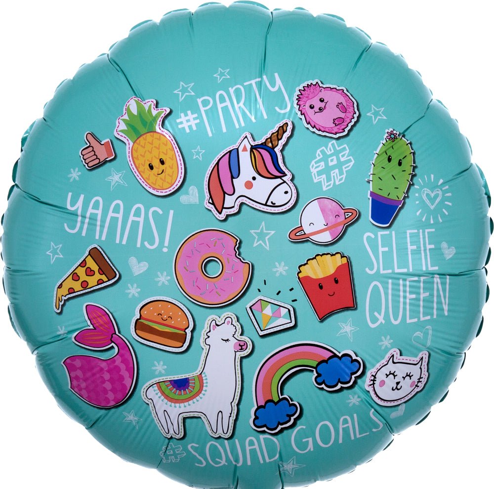 Selfie Celebration 17" - (Single Pack). 3780201 - FestiUSA