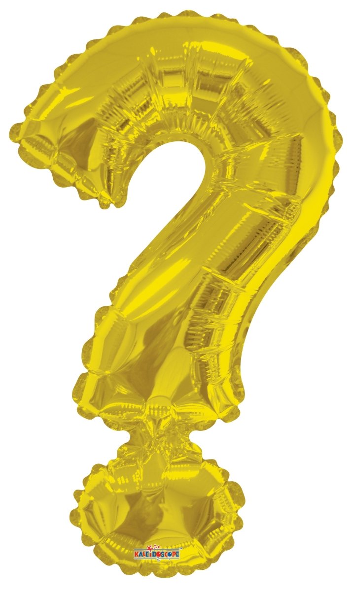 Sign ? Gold 34″ – (Single Pack). 15286-34 - FestiUSA