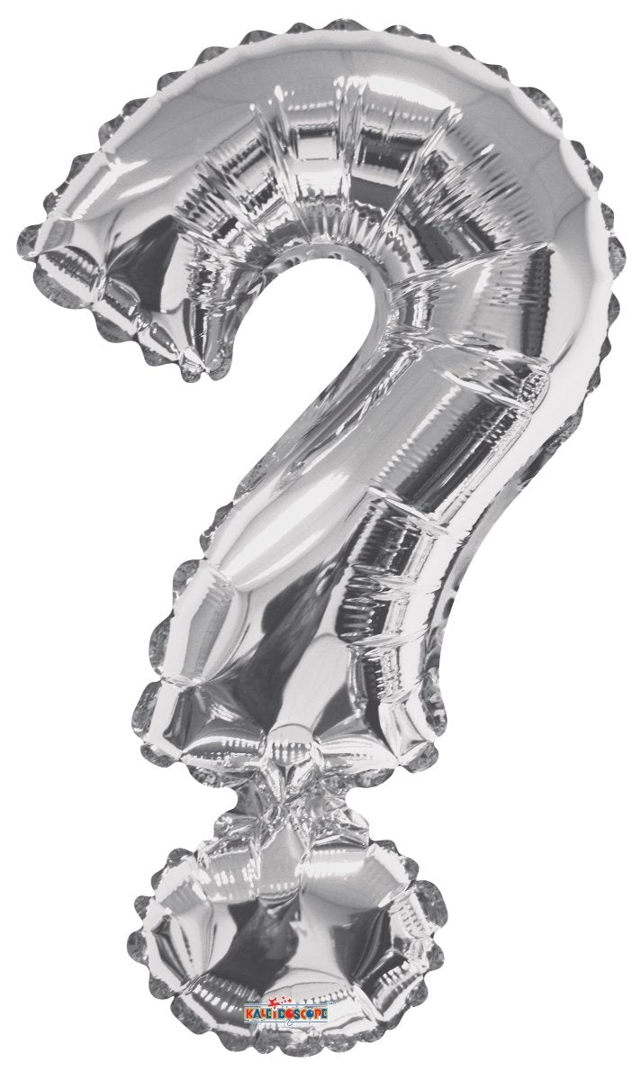 Sign ? Silver 34″ – (Single Pack). 15256-34 - FestiUSA