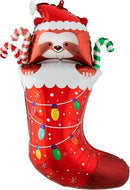 Sloth Stocking 31" - (Single Pack). 4204401 - FestiUSA