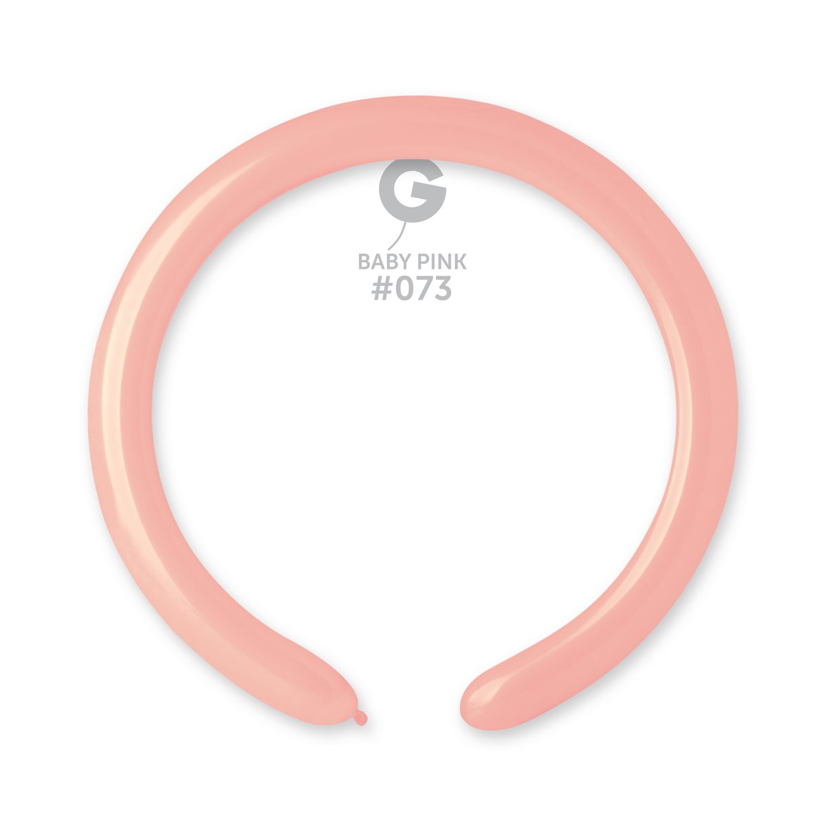 Solid Balloon Baby Pink D4(260)-073 2'' - FestiUSA