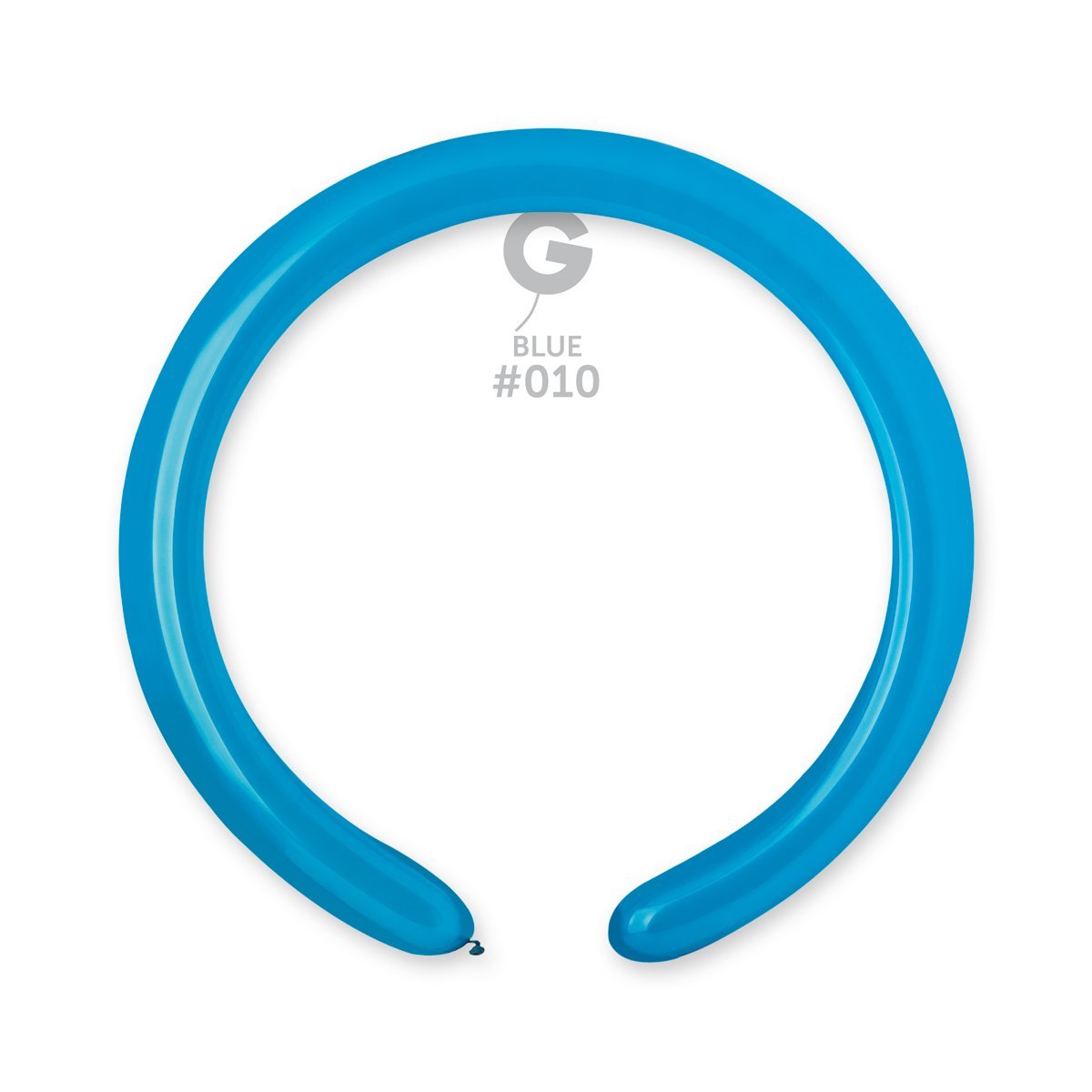 Solid Balloon Blue D4(260)-010 2" - FestiUSA