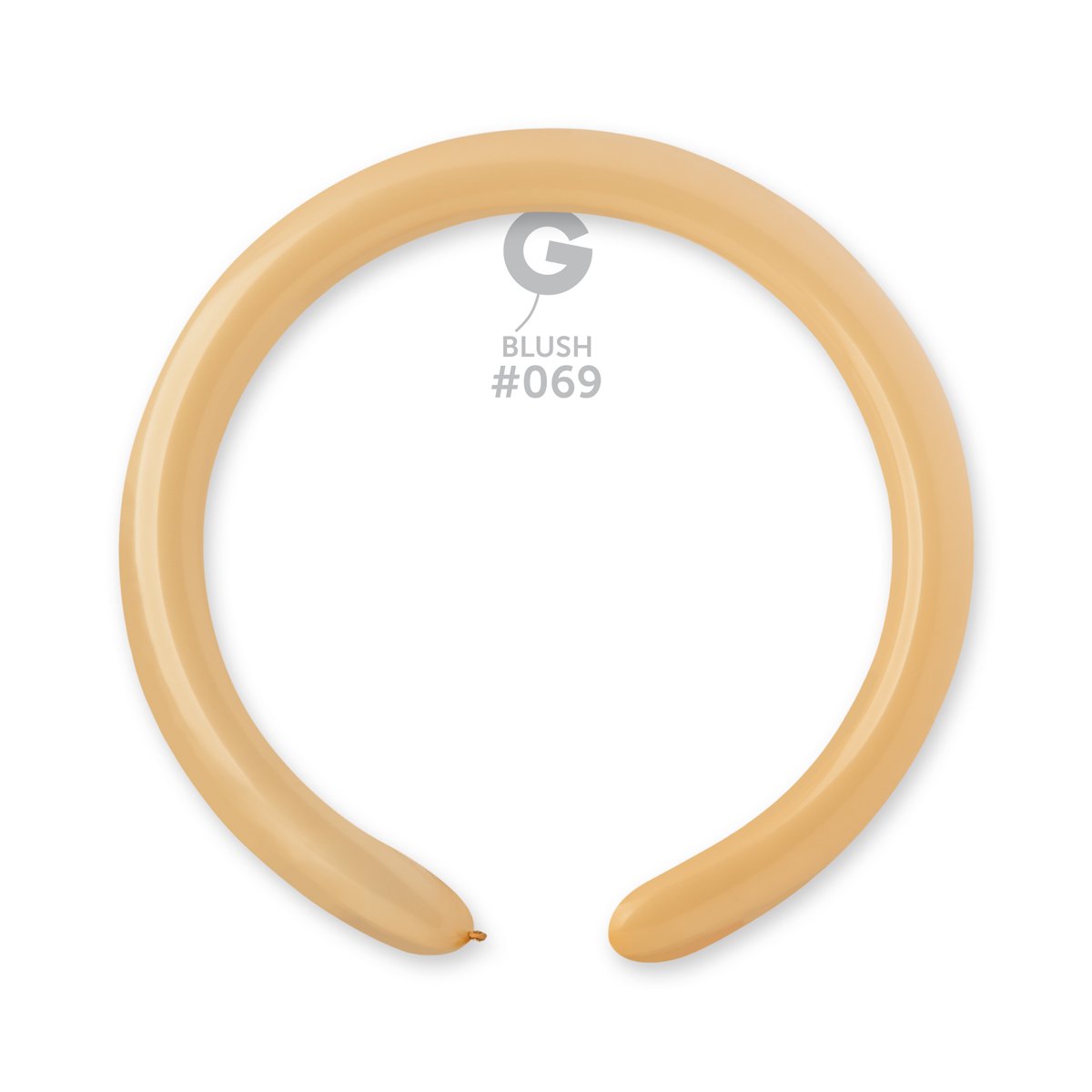 Solid Balloon Blush D4(260)-069 2'' - FestiUSA