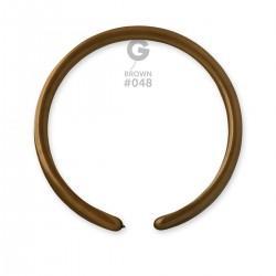 Solid Balloon Brown D2 (160)-048 1" - FestiUSA