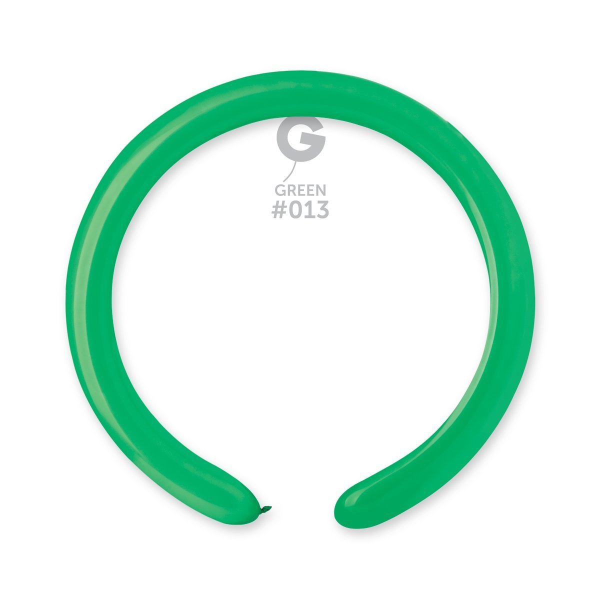 Solid Balloon Green D4(260)-013 2'' - FestiUSA