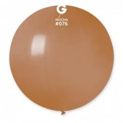 Solid Balloon Mocha G30-076 31" - FestiUSA